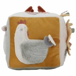 New Little Dutch Cube d'activités soft - Little Farm Multicolore