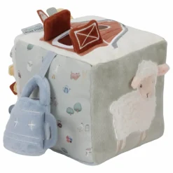 New Little Dutch Cube d'activités soft - Little Farm Multicolore