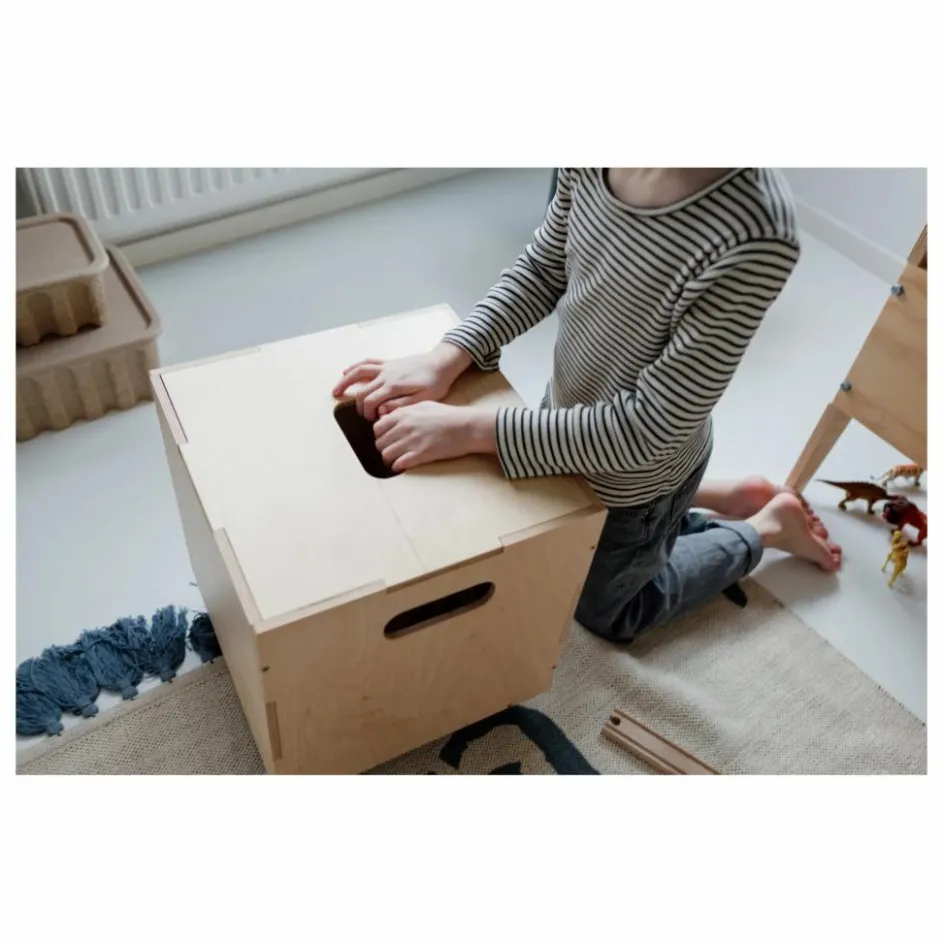 Sale Nofred Cube de rangement | Bois clair