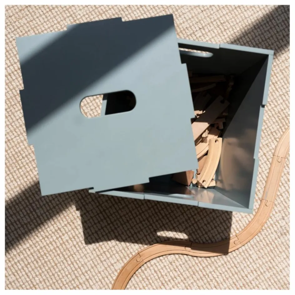 Clearance Nofred Cube de rangement | Vert olive