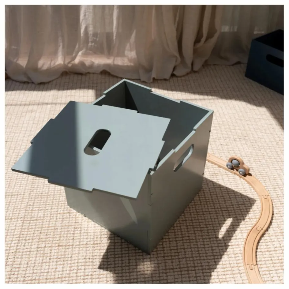 Clearance Nofred Cube de rangement | Vert olive