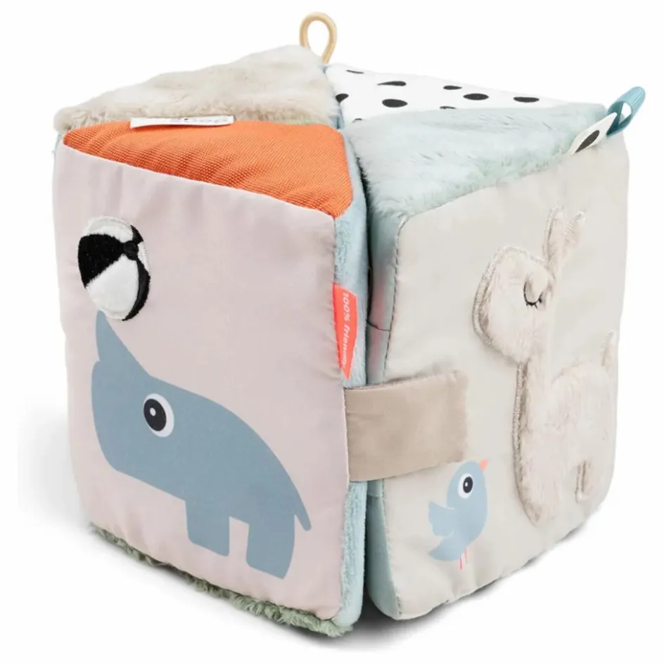 Done by deer Cube sensoriel Deer Friends| Jouets D'Éveil|Jouets D'Éveil