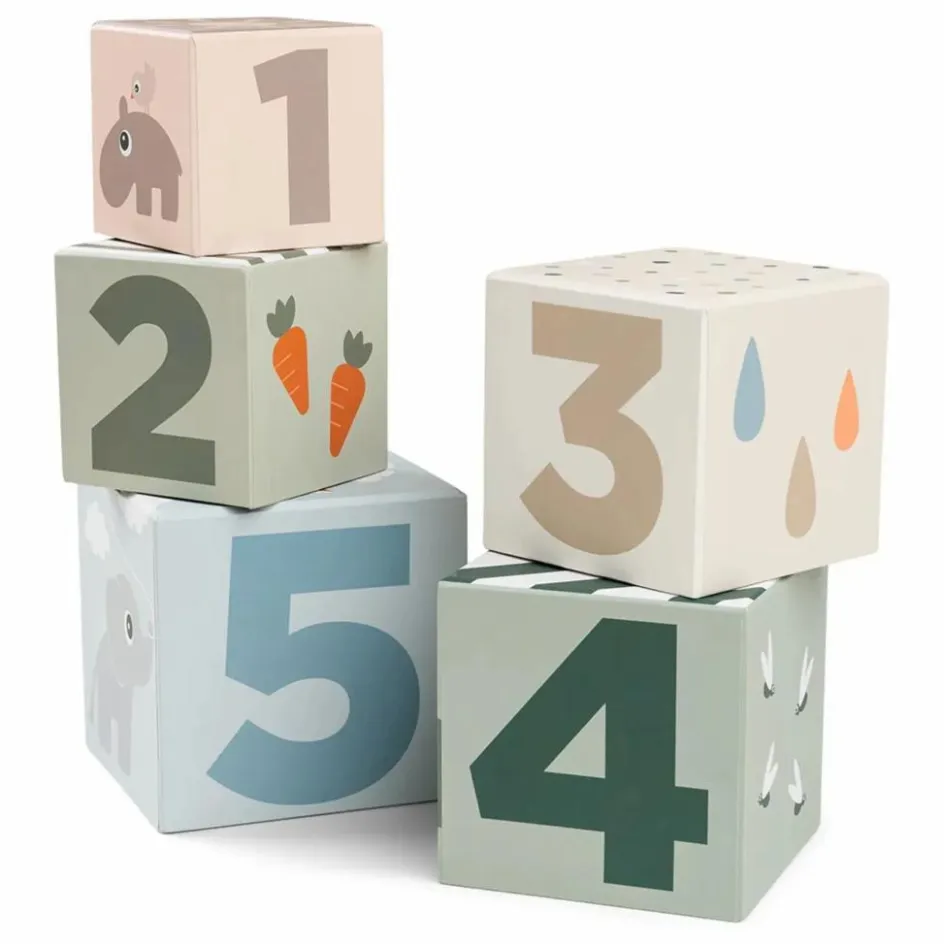 Sale Done by deer Cubes à empiler Deer Friends Multicolore