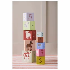 Clearance Cubes à empiler en carton AIDEN Jouets D'Éveil|Jouets D'Éveil