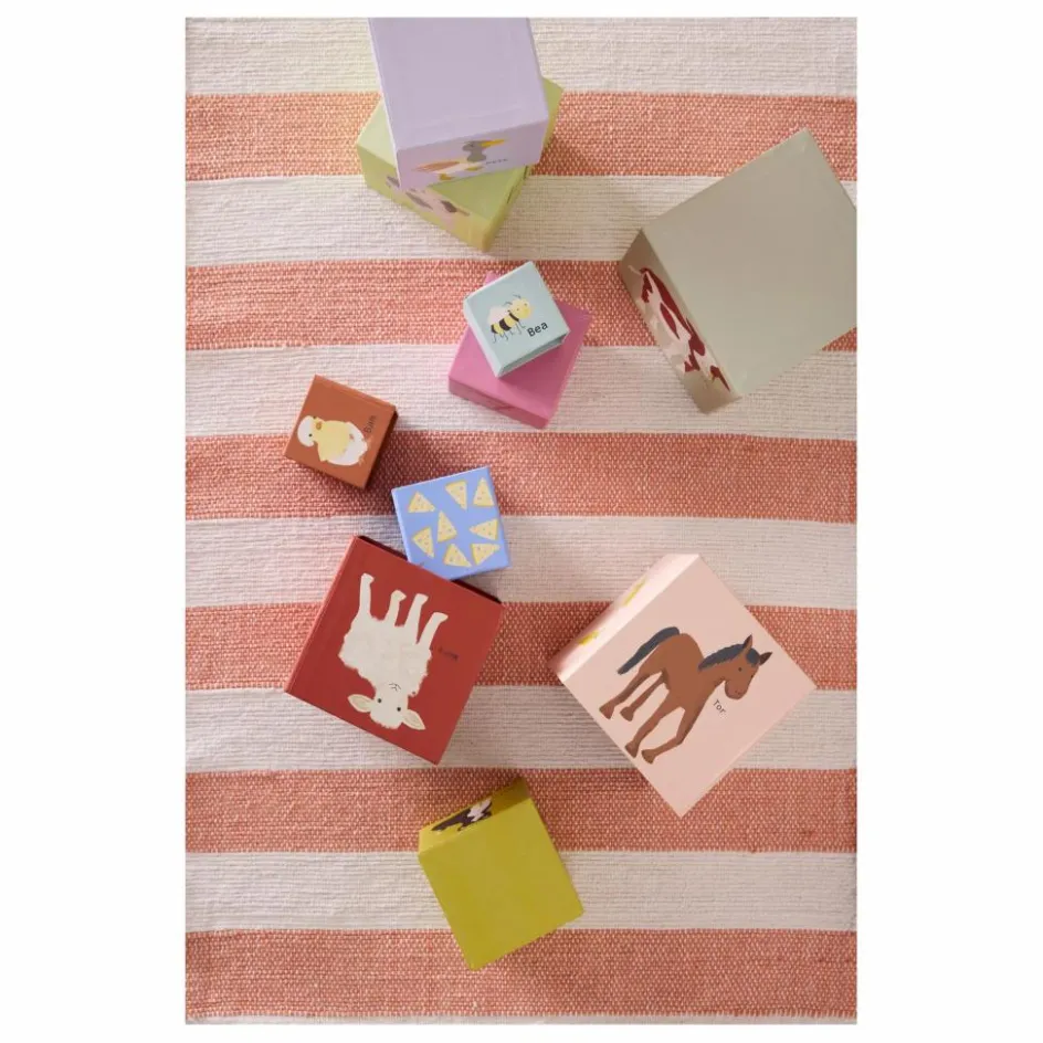 Clearance Cubes à empiler en carton AIDEN Jouets D'Éveil|Jouets D'Éveil