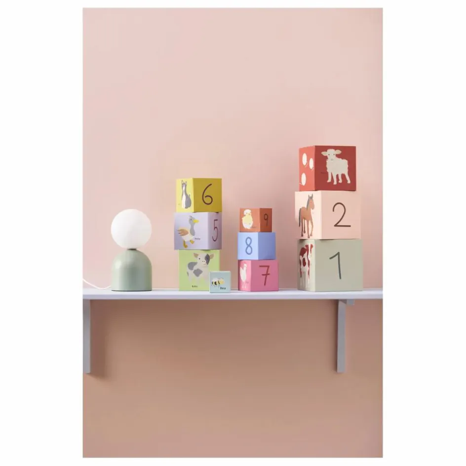 Clearance Cubes à empiler en carton AIDEN Jouets D'Éveil|Jouets D'Éveil