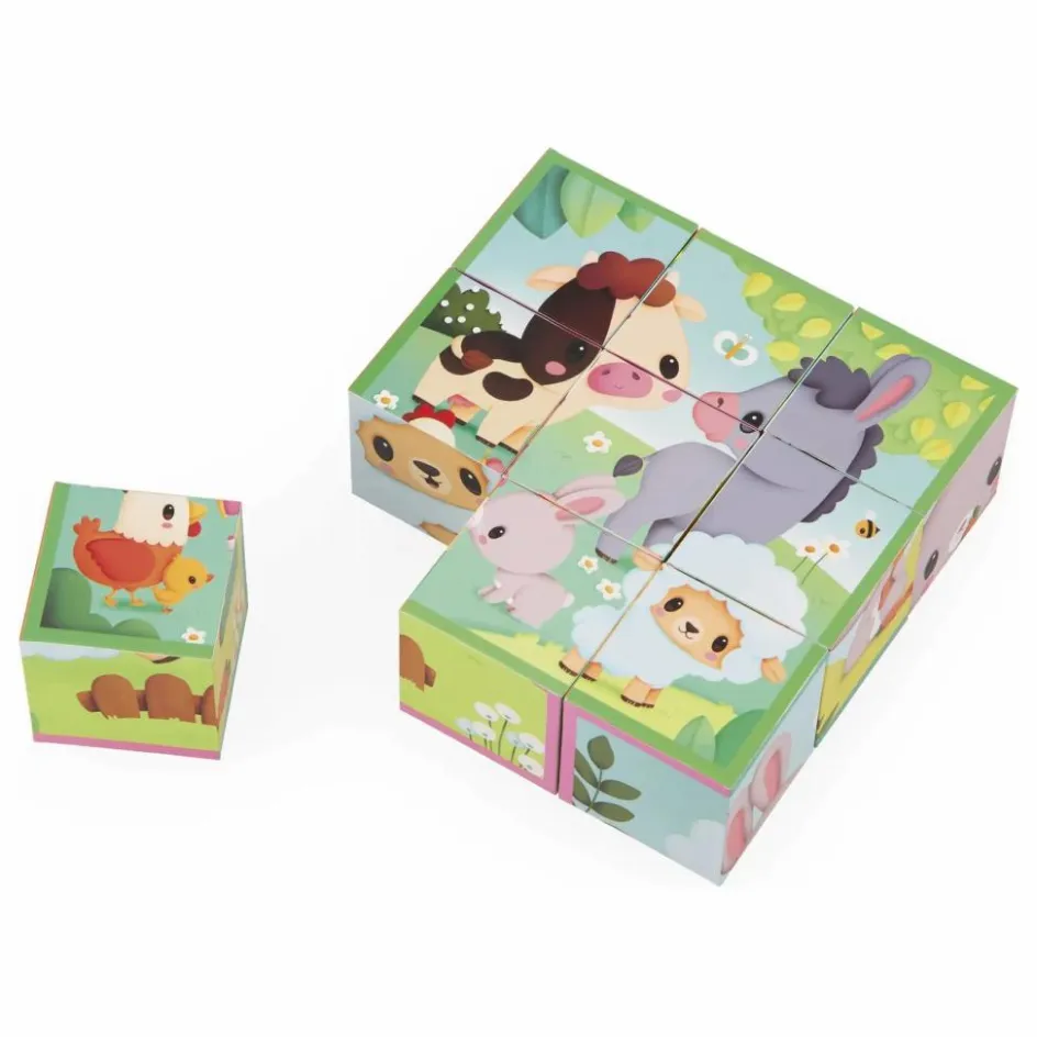 Online Cubes animaux de la ferme Jouets D'Éveil|Jouets D'Éveil