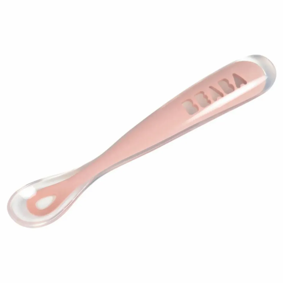 Béaba Cuillère 1er âge soft en silicone || Premiers Repas|Puériculture