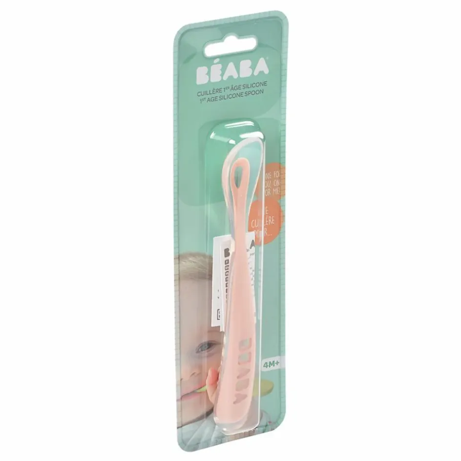 Béaba Cuillère 1er âge soft en silicone || Premiers Repas|Puériculture