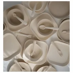Best Mushie Cuillères en silicone - Set de 2 | Ivoire