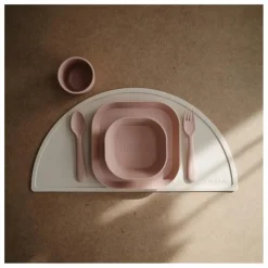 Mushie Premiers Repas|Puériculture*Cuillères en silicone - Set de 2 |