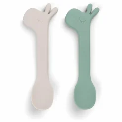 Done by deer Premiers Repas|Puériculture*Cuillères en silicone Lalee - Set de 2 |