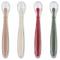 New Cuillères pour bébé - Set de 4 Premiers Repas|Puériculture
