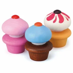 Erzi Cupcakes à assembler - Set de 3| Cuisines, Marchandes