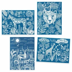 Clearance Cyanotype Savane nocturne Loisirs Créatifs