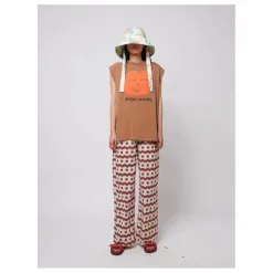 Bobo Choses Débardeur Joyful Face Coton Bio - Collection Femme | Marron