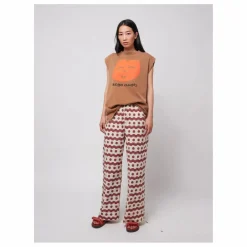 Bobo Choses Débardeur Joyful Face Coton Bio - Collection Femme | Marron