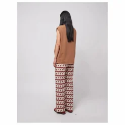 Bobo Choses Débardeur Joyful Face Coton Bio - Collection Femme | Marron