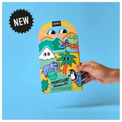 Omy Décor avec stickers repositionnables Animaux| Loisirs Créatifs