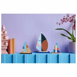 Studio Roof Décoration à poser Catamaran Halfmoon|Enfant Décoration Murale|Déco Murale Enfant