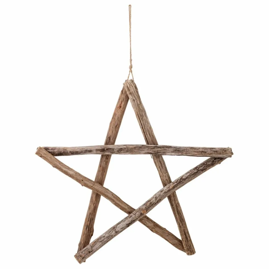 Clearance Décoration de Noël Etoile en bois Enfant Décoration De Fête