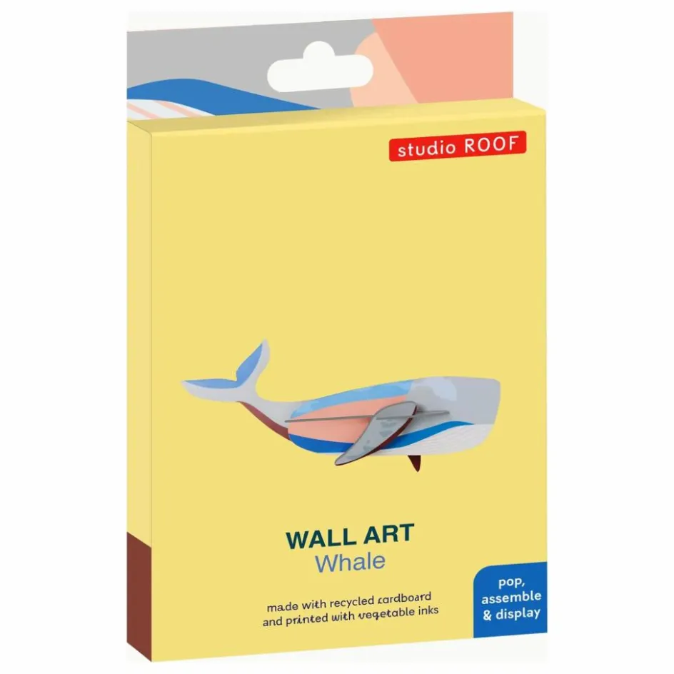 Discount Studio Roof Décoration murale Baleine | Gris