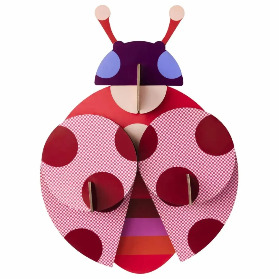 Sale Studio Roof Décoration murale Coccinelle - x Zoe Miller | Rouge