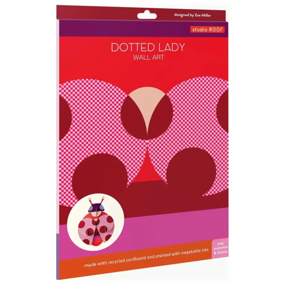 Sale Studio Roof Décoration murale Coccinelle - x Zoe Miller | Rouge