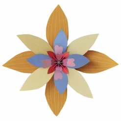 Enfant Studio Roof Décoration Murale|Déco Murale Enfant*Décoration murale Fleur Apricot sorbet