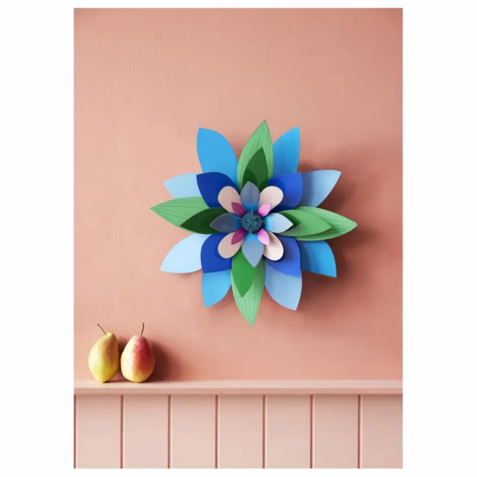 Discount Studio Roof Décoration murale Fleur Deluxe Granita Multicolore