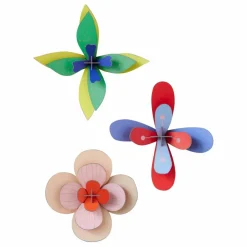 Hot Décoration murale Fleur Lime - Set de 3 Enfant Décoration Murale|Déco Murale Enfant
