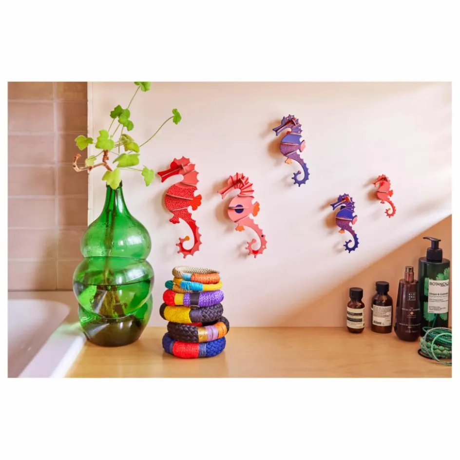 Studio Roof Décoration murale Hippocampes - Set de 5|Enfant Décoration Murale|Déco Murale Enfant