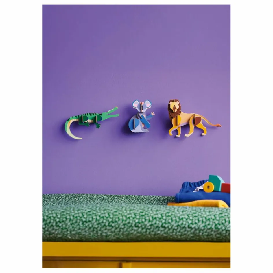 Studio Roof Décoration murale Lion|Enfant Décoration Murale|Déco Murale Enfant