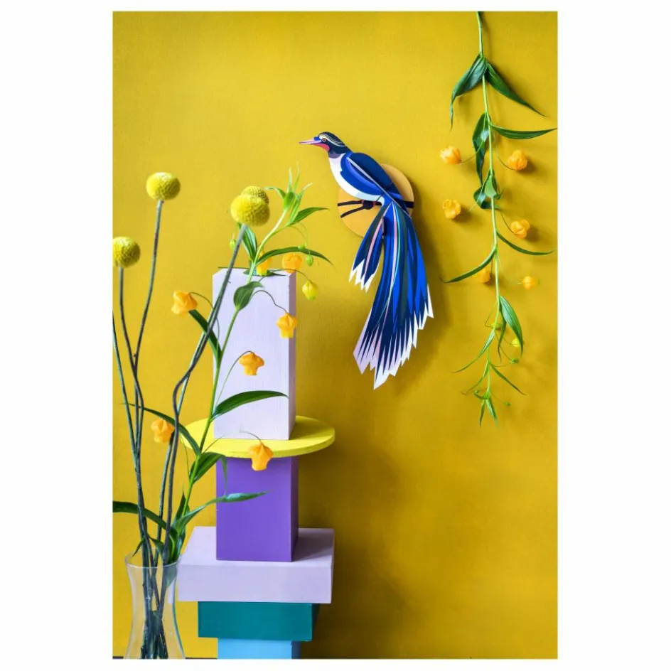 Studio Roof Déco Murale, Papier Peint*Décoration murale oiseau Flores