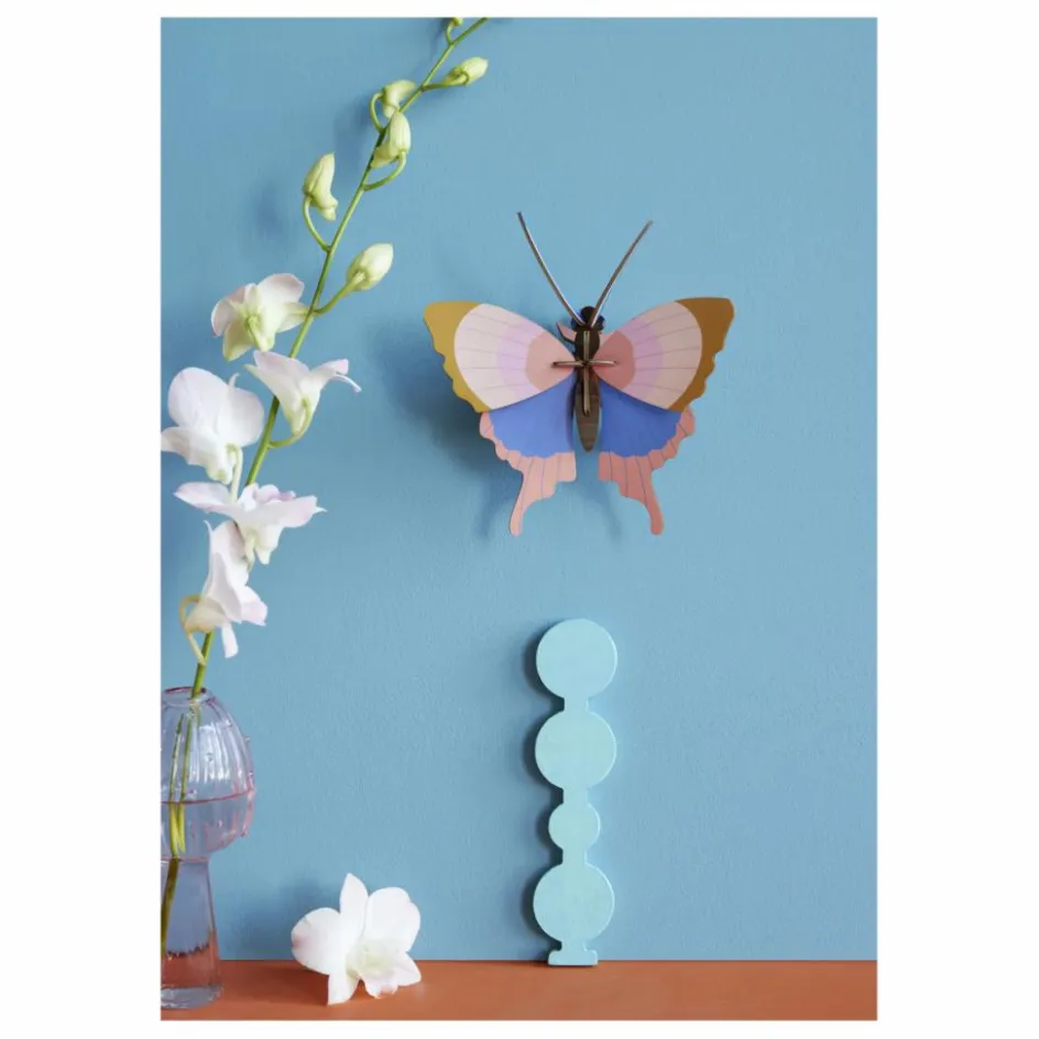 Enfant Studio Roof Décoration Murale|Déco Murale Enfant*Décoration murale Papillon Gold Rim