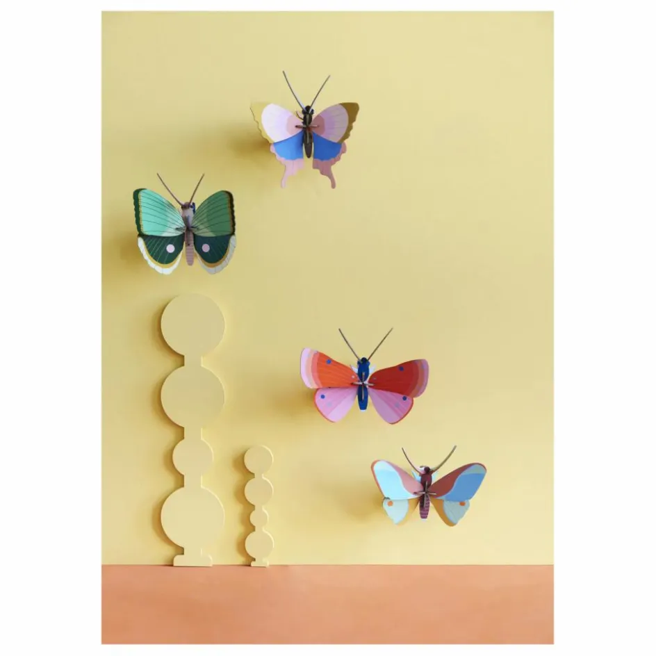 Enfant Studio Roof Décoration Murale|Déco Murale Enfant*Décoration murale Papillon Gold Rim
