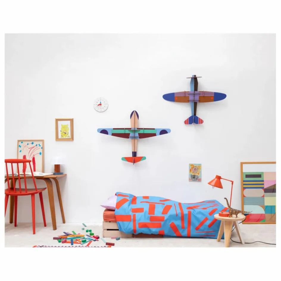 Studio Roof Décoration murale Planeur|Enfant Décoration Murale|Déco Murale Enfant