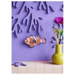 Discount Studio Roof Décoration murale Poisson Clown | Orange