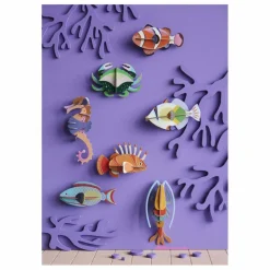 Discount Studio Roof Décoration murale Poisson Clown | Orange