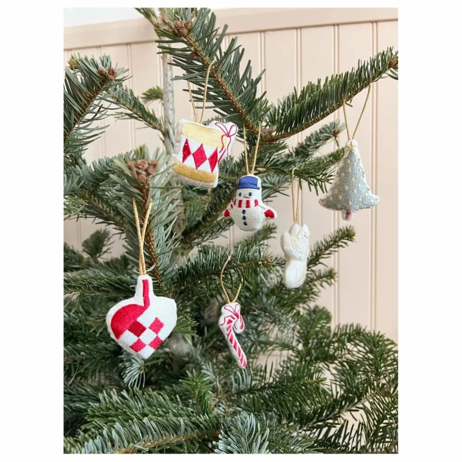 Cam Cam Décorations de Noël Snowman - Set de 3|Enfant Décoration De Fête