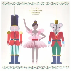 Enfant Meri Meri Décoration De Fête*Décorations géantes à suspendre Casse Noisette - Lot de 3