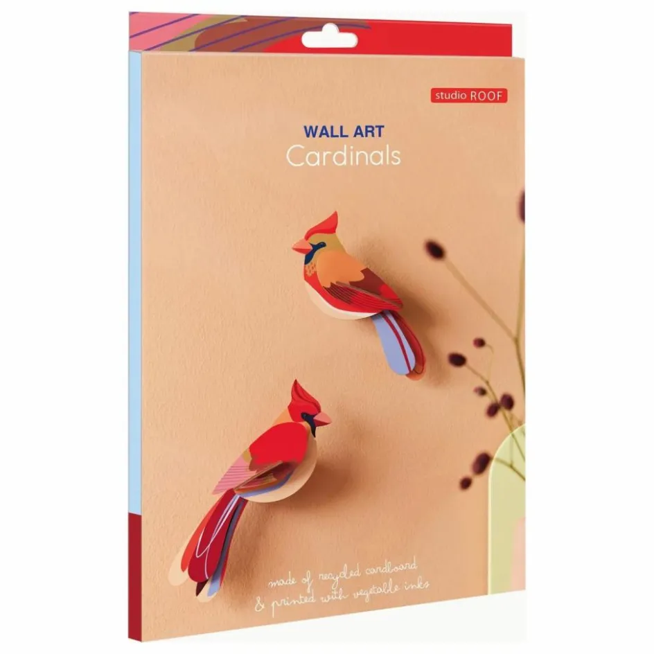 Studio Roof Décorations murales Cardinals - Set de 2 ||Enfant Décoration Murale|Déco Murale Enfant