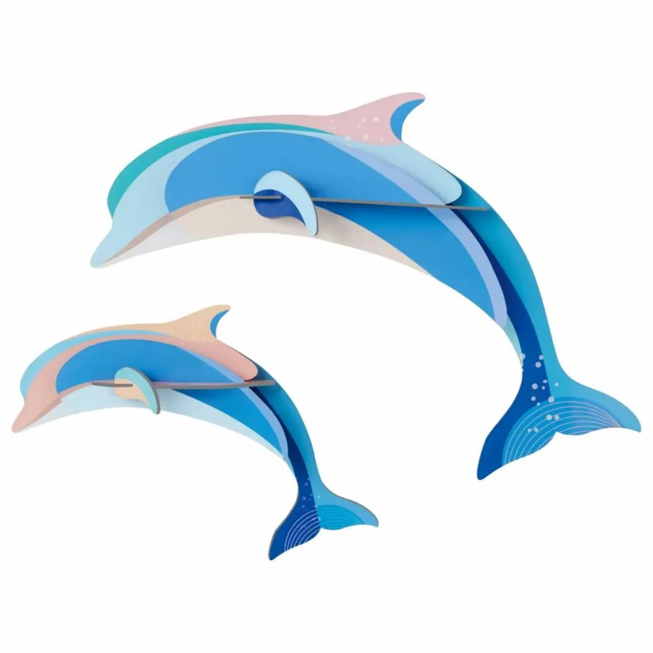 Hot Décorations murales Dauphins - Set de 2 | Enfant Décoration Murale|Déco Murale Enfant