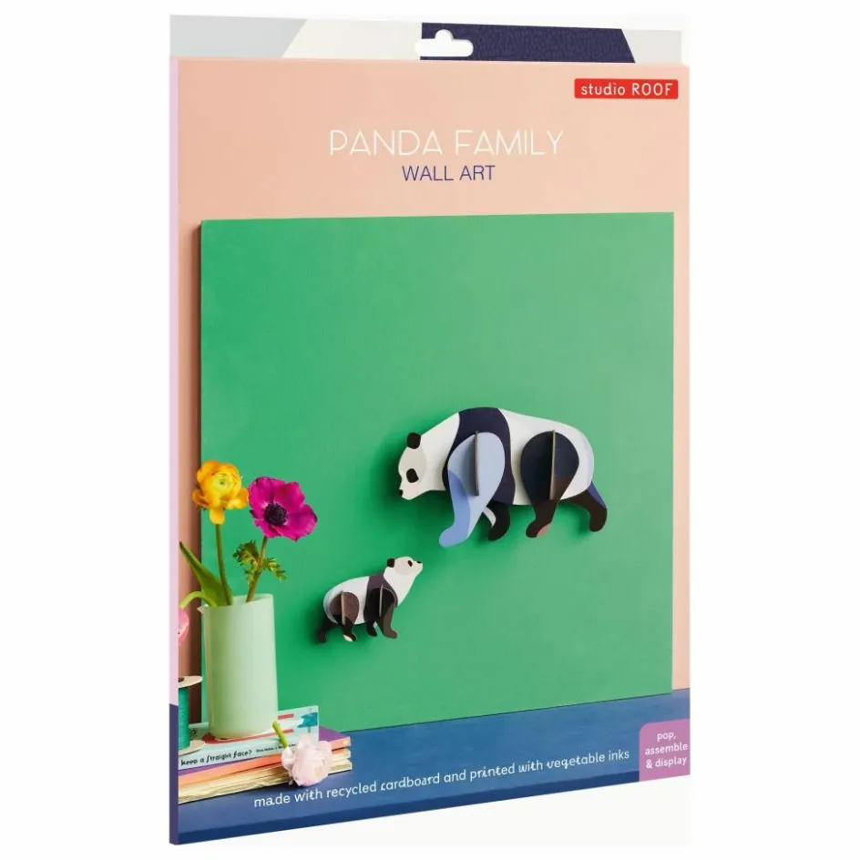 Enfant Studio Roof Décoration Murale|Déco Murale Enfant*Décorations murales Pandas - Set de 2 |