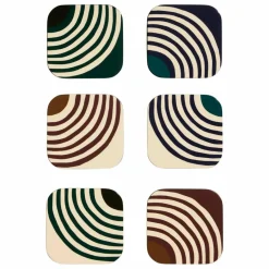 Online Dessous de verre laqués Mirage - Set de 6 | Art De La Table