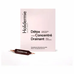 Holidermie Detox concentré drainant - 21 ampoules| Compléments Alimentaires