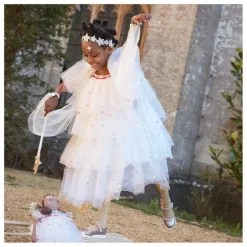 Sale Meri Meri Déguisement Ange en tulle avec couronne Multicolore