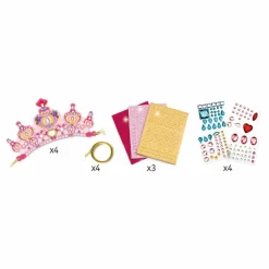 Sale Diadèmes à décorer Comme une princesse - Set de 4 Loisirs Créatifs