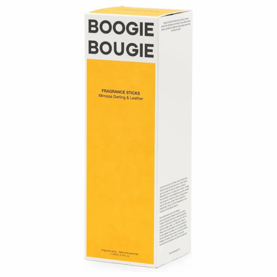 Boogie Bougie Diffuseur Mimosa Darling & Leather - 200 ml|Homme Bougies, Senteurs|Bougies, Senteurs