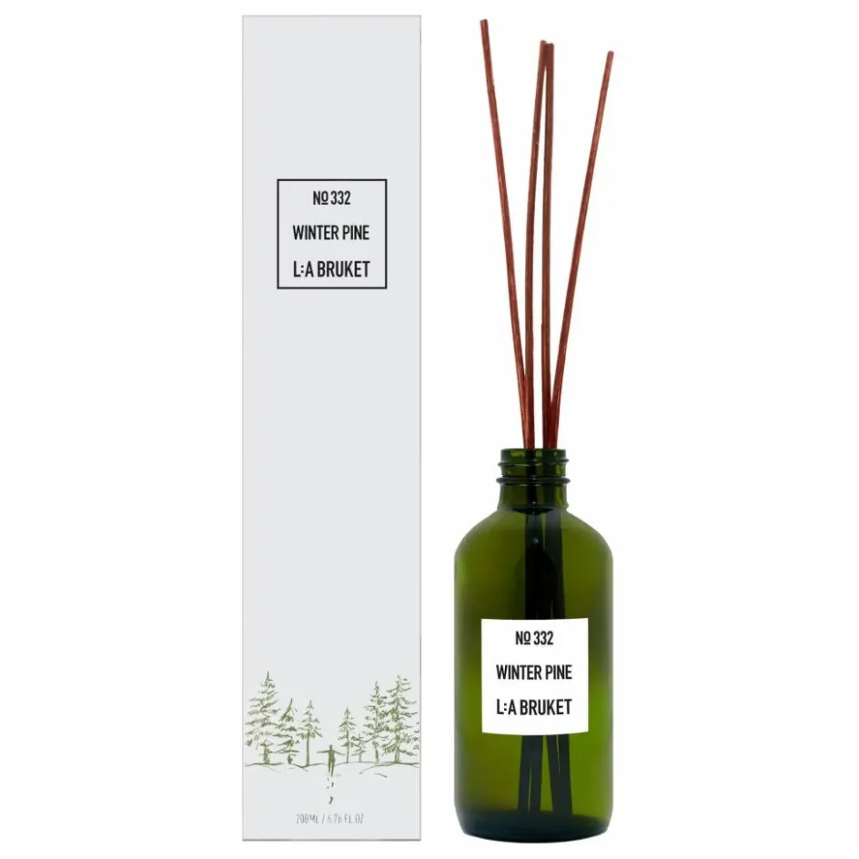 L:A BRUKET Diffuseur pour la maison Winter Pine 332 - Edition Limitée - 200ml|Homme Bougies, Senteurs|Bougies, Senteurs